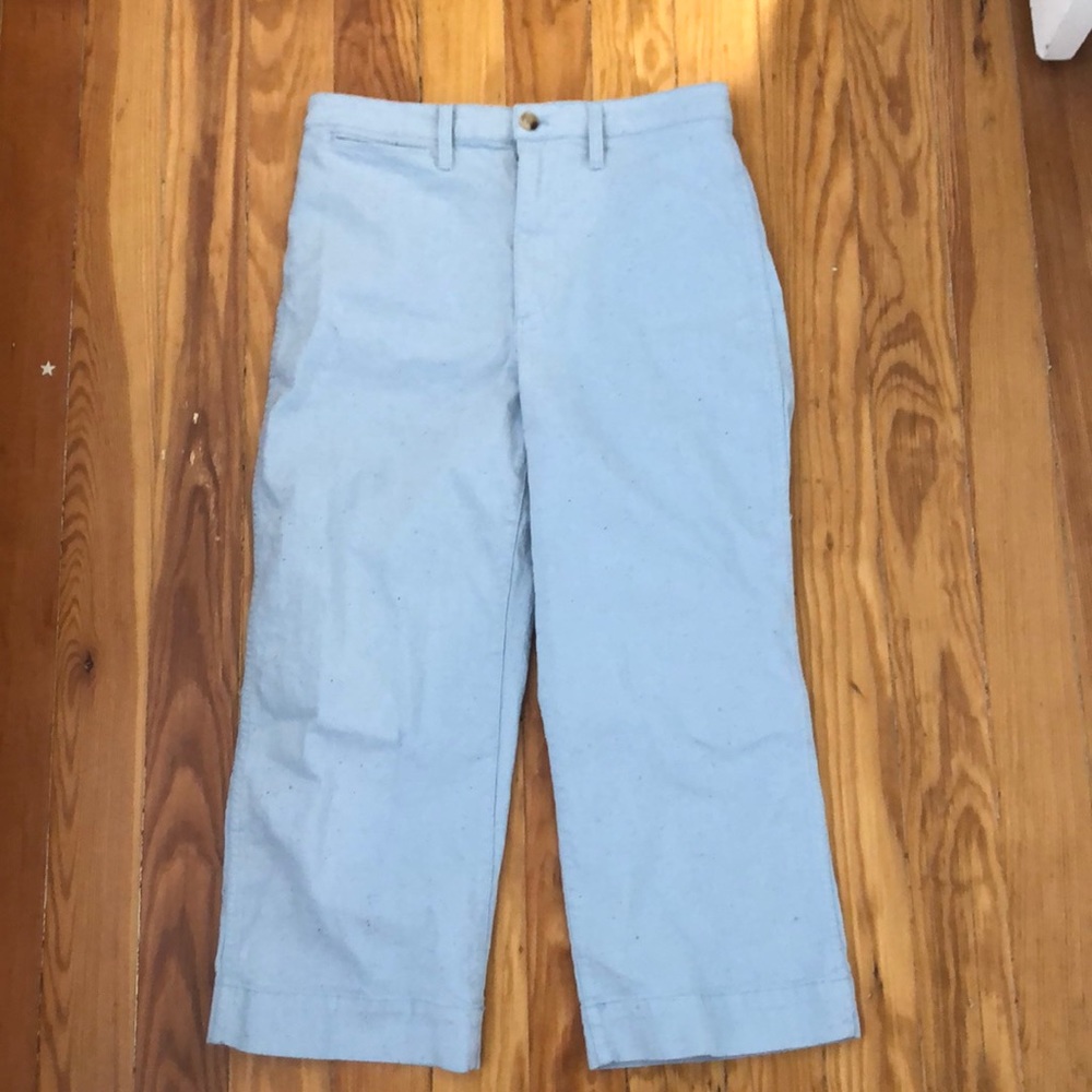 Madewell wide leg emmet crop pants
